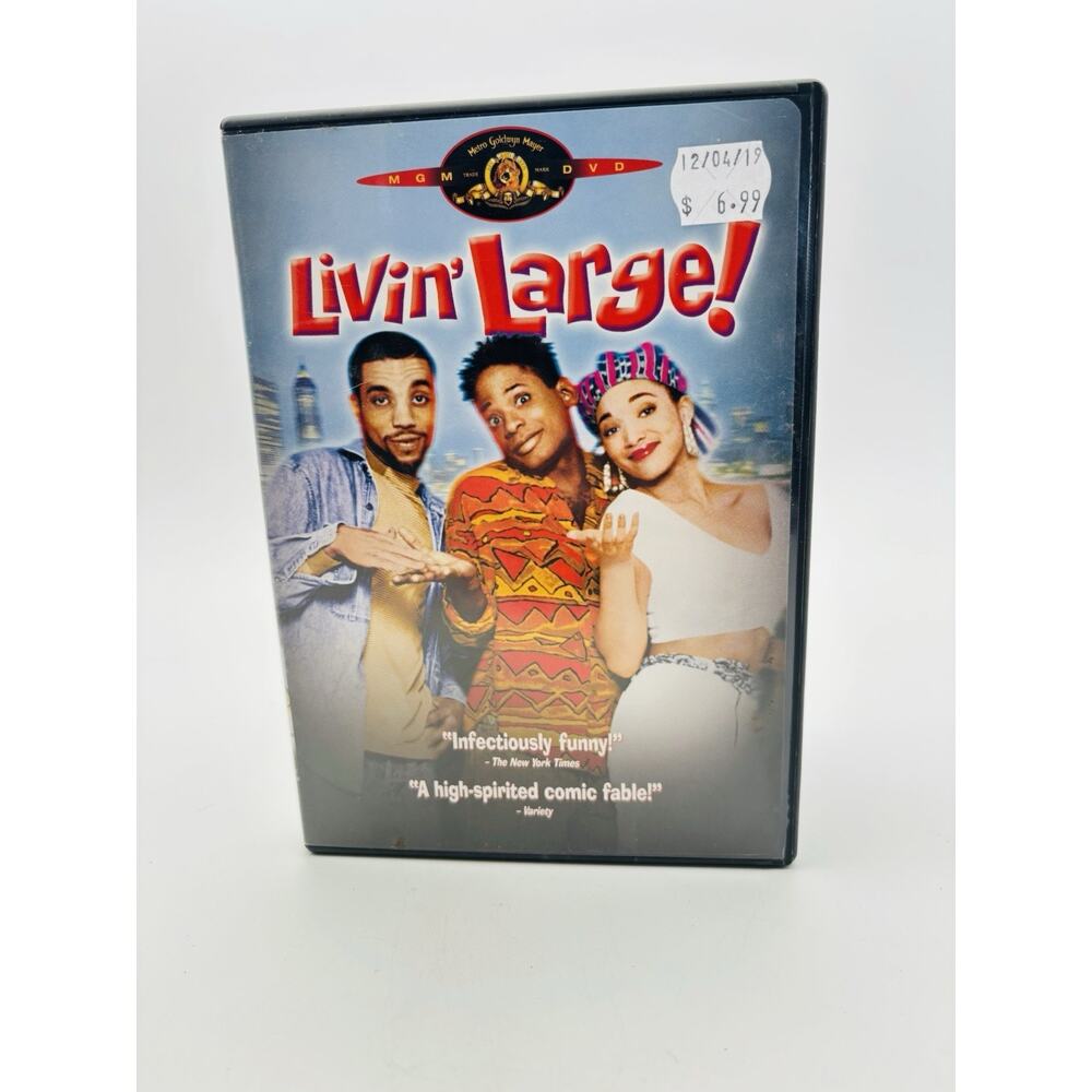 Livin' Large! (DVD, 2003) Terrence TC Carson Julia Campbell Lisa Arrindell VG